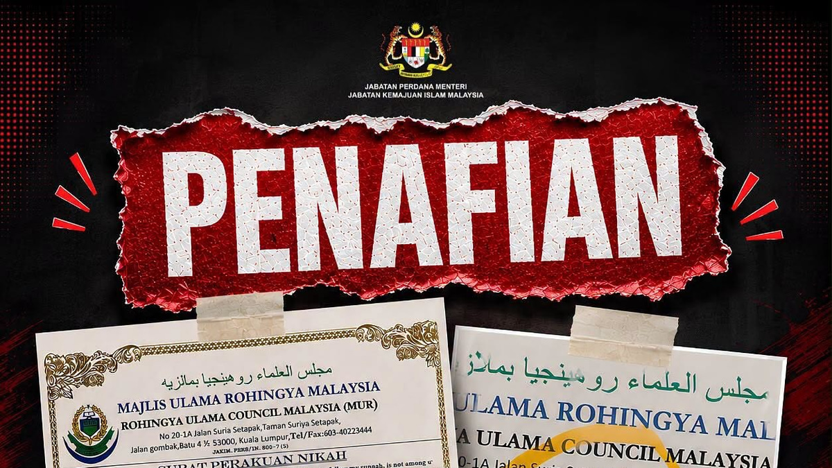 JAKIM Exposes Fraudulent Marriage Document as Reference Number Confirmed Fake