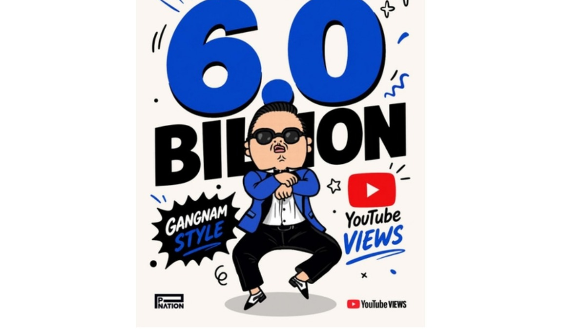 Psy's 'Gangnam Style' Becomes First K-pop Video to Surpass 6 Billion YouTube Views