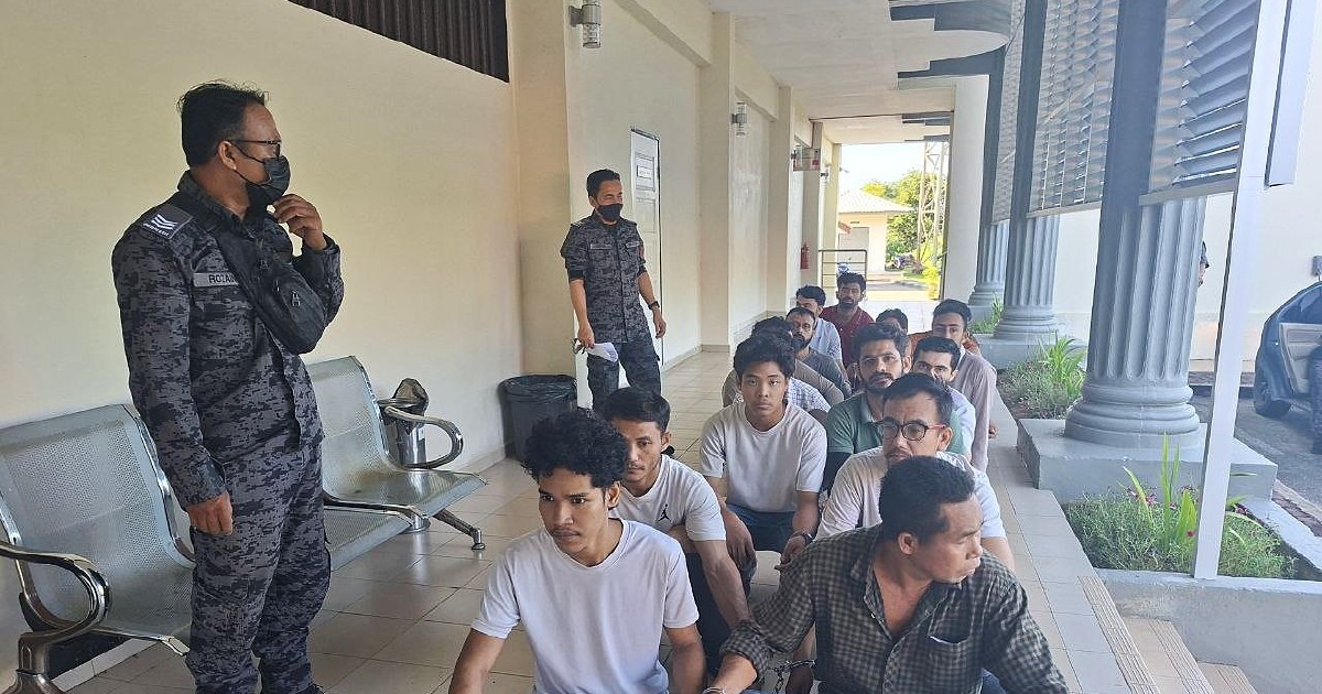 14 Foreign Nationals Face Court Over Illegal Entry and Visa Violations in Pasir Mas