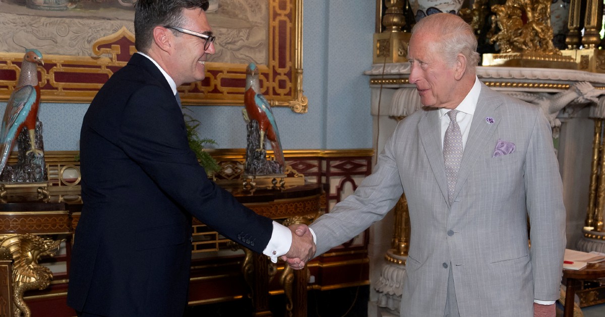 Andy Burnham Becomes Britain's New Prime Minister After Audience with King Charles III
