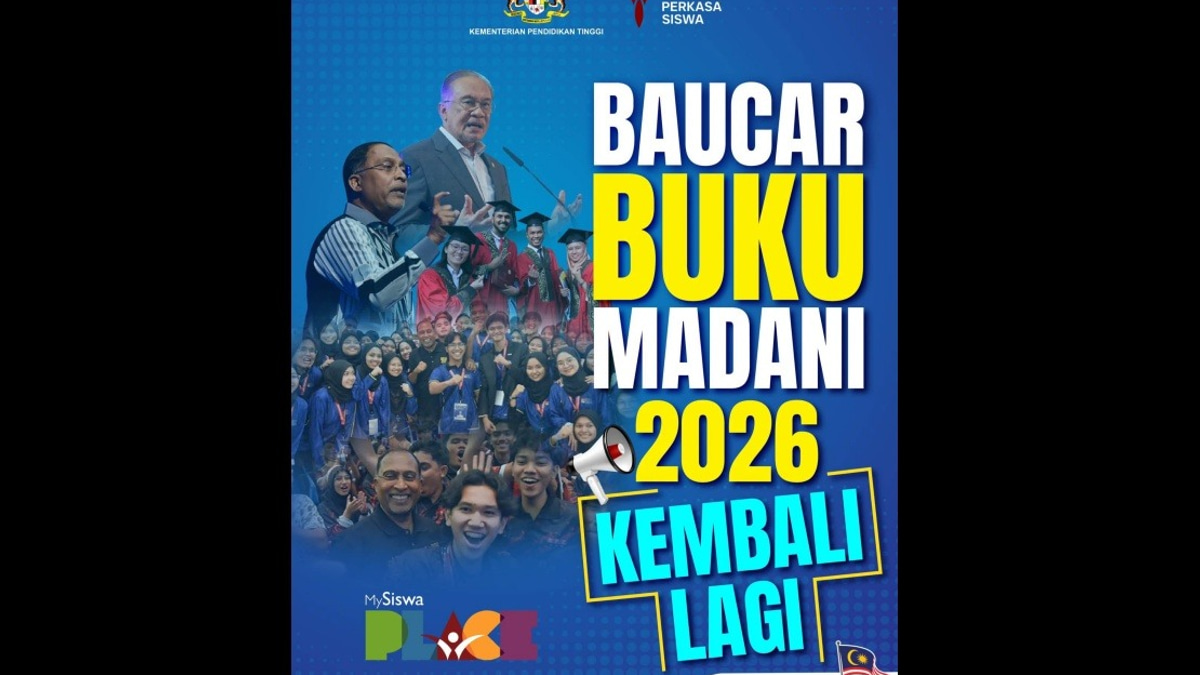 1.18 Million IPT Students Can Begin Claiming RM100 MADANI Book Vouchers From July 15