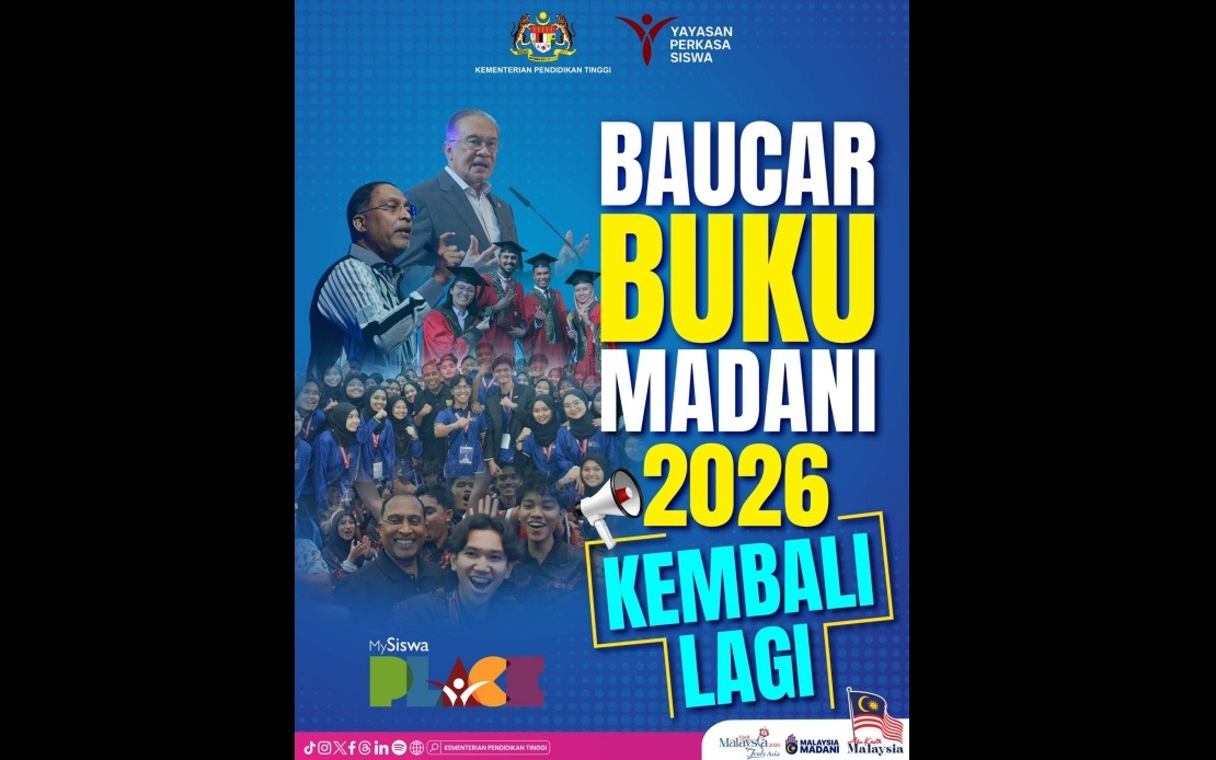 1.18 Million IPT Students Can Begin Claiming RM100 MADANI Book Vouchers From July 15