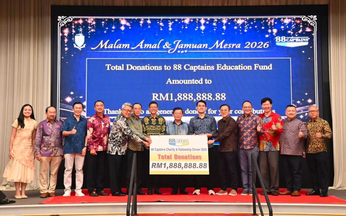 88 Captains Distributes Over RM1 Million in Scholarships to Boost Youth Development in Penang