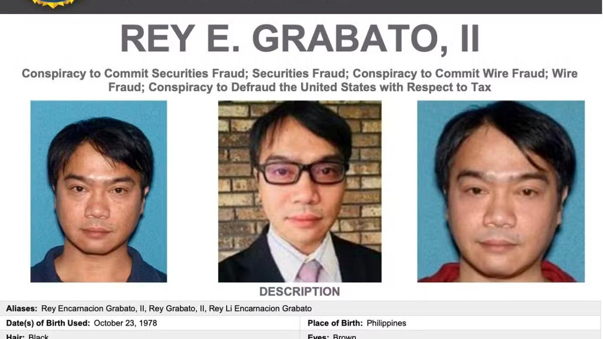 Philippine Mayor's Son Lands on FBI Most Wanted List for US$650M Investment Fraud