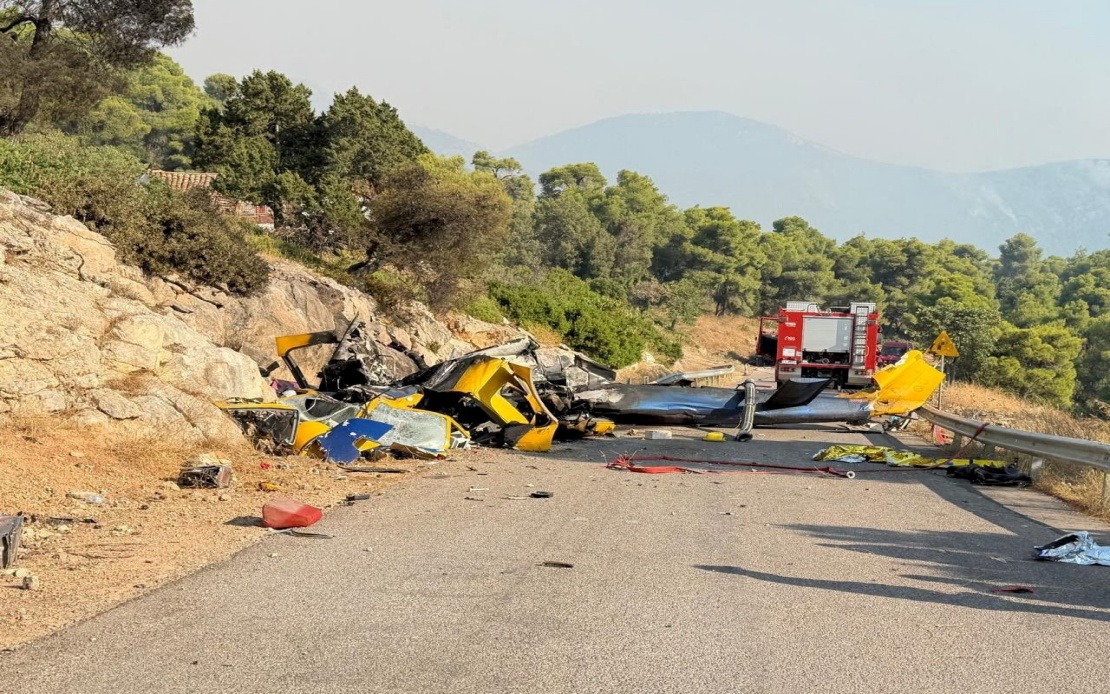 Two Killed in Mid-Air Collision of Firefighting Helicopters in Greece