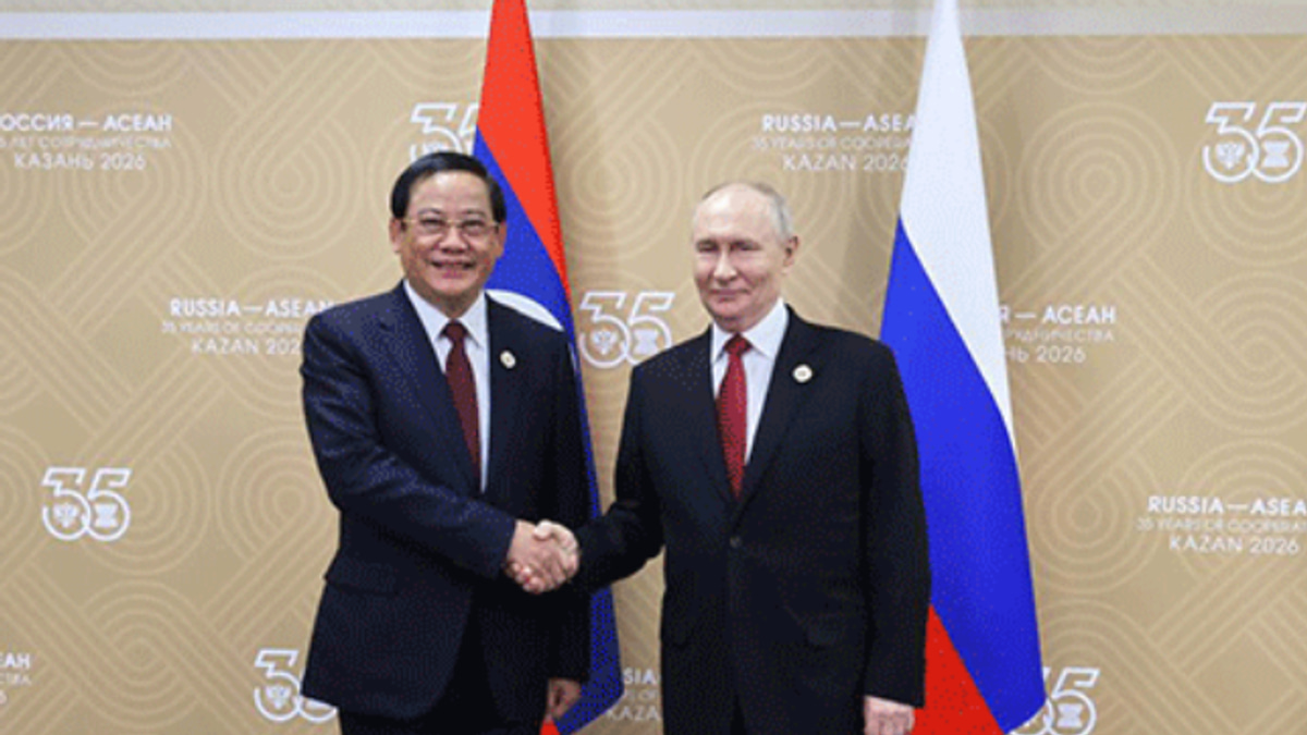 Laos and Russia cement strategic ties with nuclear energy pact during high-level talks