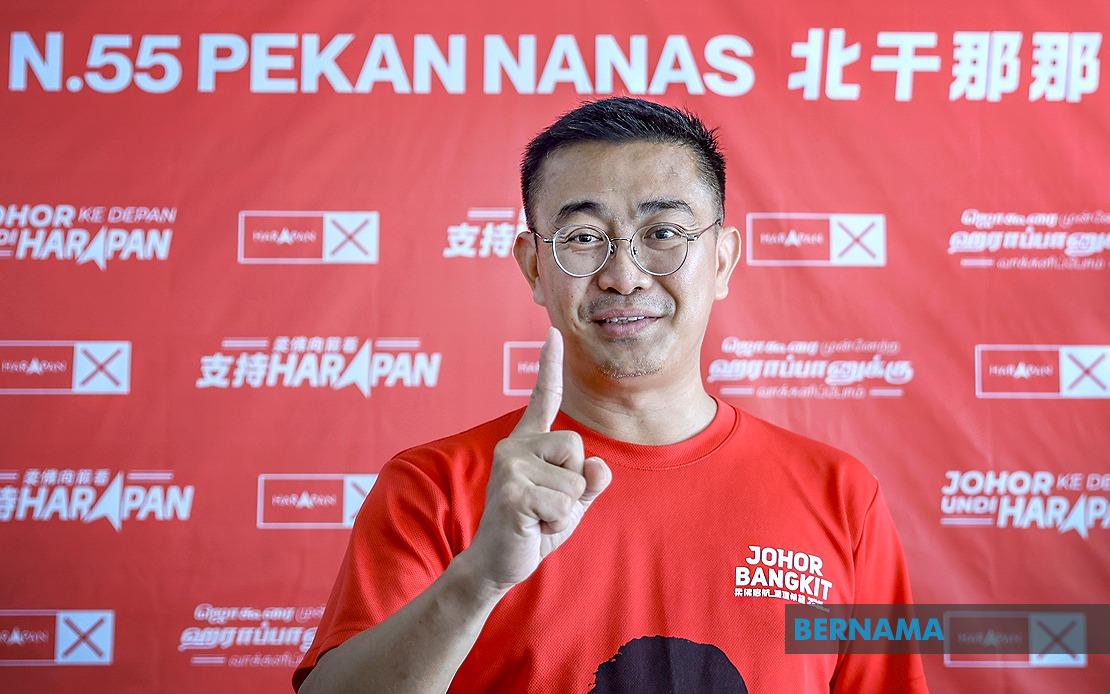 Yeo Tung Siong Banks on Two-Term Record To Retake Pekan Nanas in Johor Election