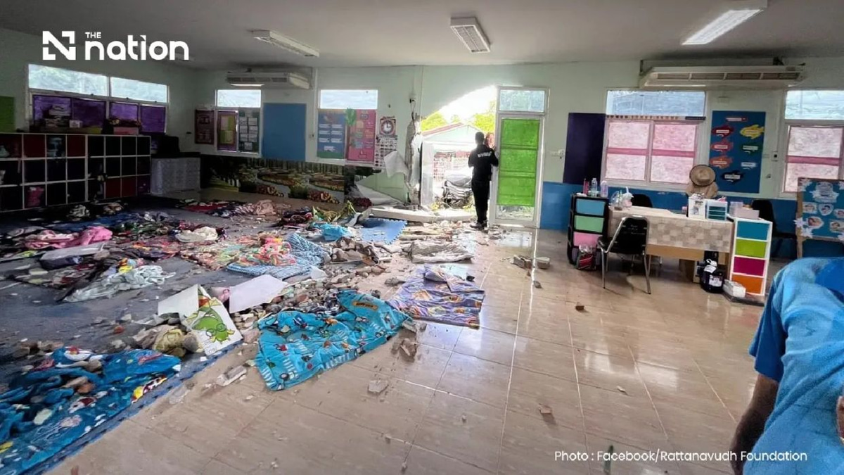 Car crashes into Thai childcare centre, injuring 15 children