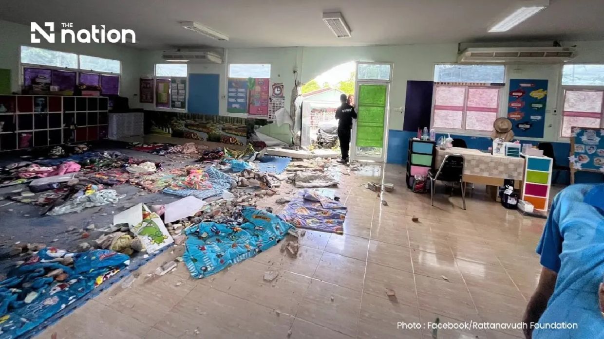 Car crashes into Thai childcare centre, injuring 15 children