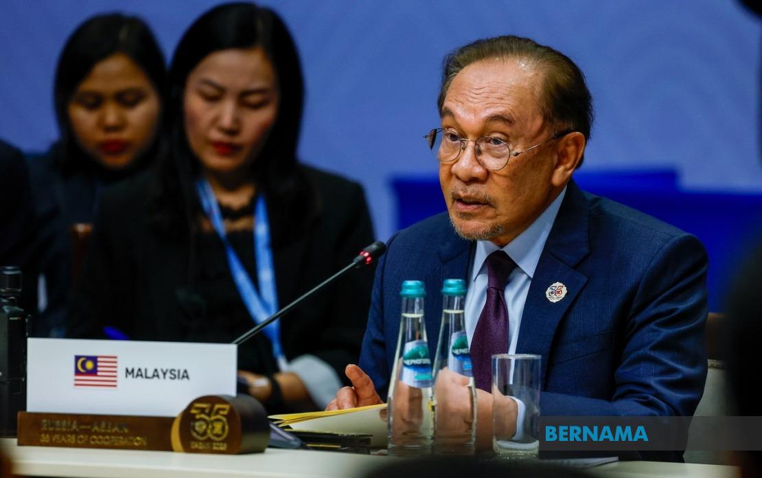 PM Anwar Calls For ASEAN, Russia To Strengthen Strategic Cooperation