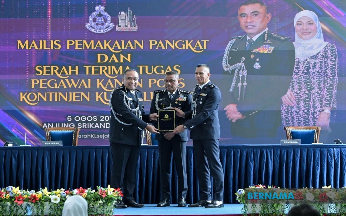 Kuala Lumpur Police Leadership Refreshed With Six Senior Postings