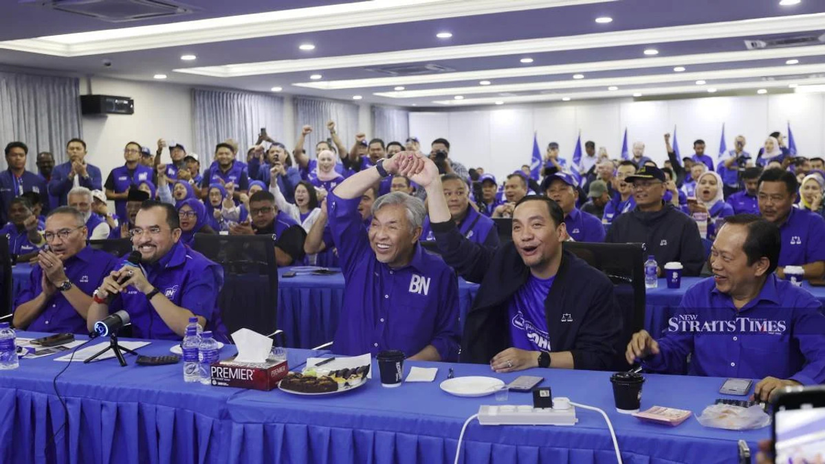 Barisan Nasional Secures Commanding Lead in Johor State Election