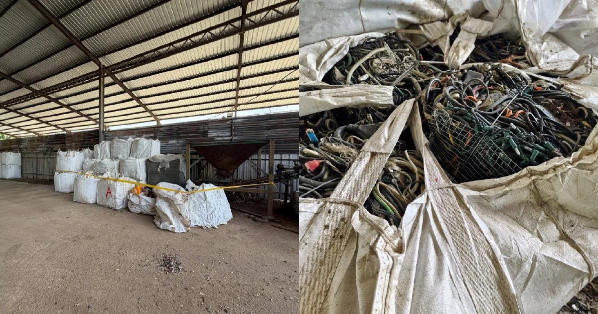 RM3 Million E-Waste Operation Dismantled in Bukit Mertajam; Five Detained