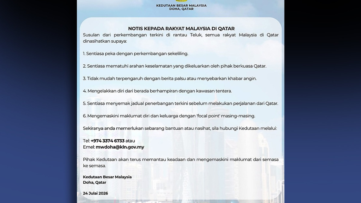Malaysia Urges Citizens in Qatar to Heed Security Alerts Amid Gulf Tensions