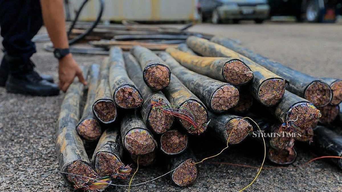 Cable Theft in Kuala Lumpur Falls Sharply as Police Step Up Enforcement Operations