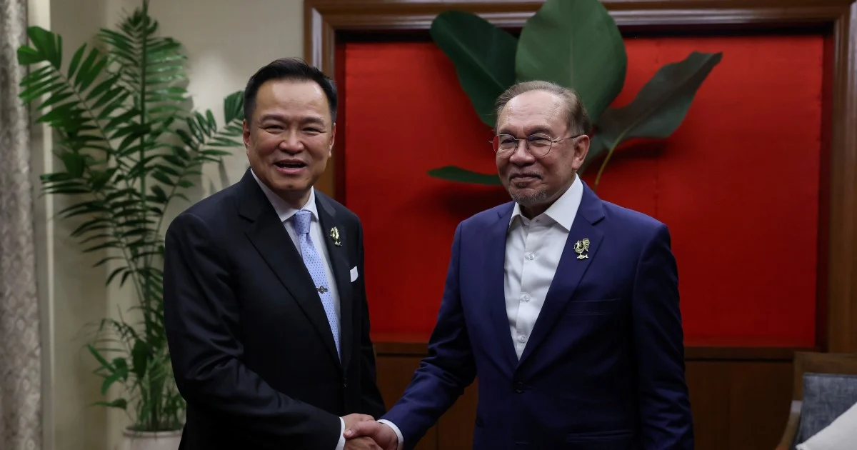 Thai PM Anutin set for Malaysia visit amid security and trade focus