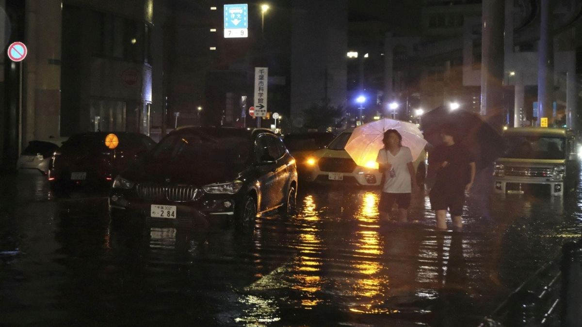 Four Dead as Torrential Rain Batters Japan's Chiba Prefecture Near Tokyo