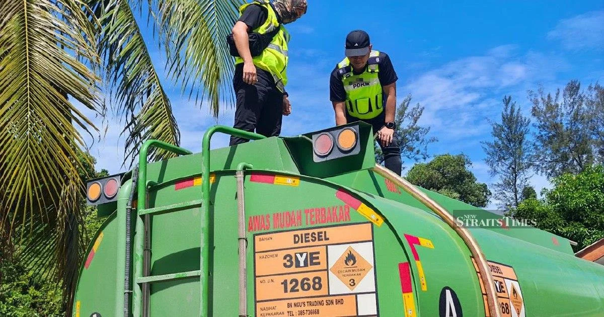 Illegal Diesel Operation Dismantled in Miri; 15,000 Litres Confiscated