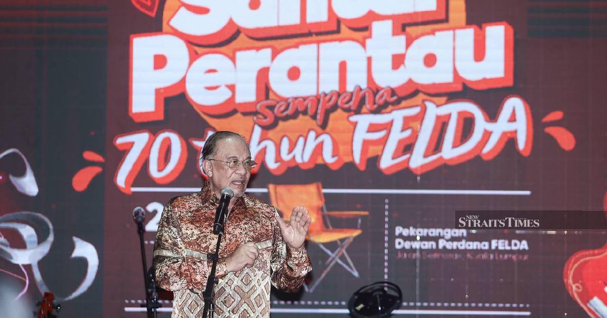 Anwar pushes for swift rollout of Felda support schemes, seeks monthly updates on progress