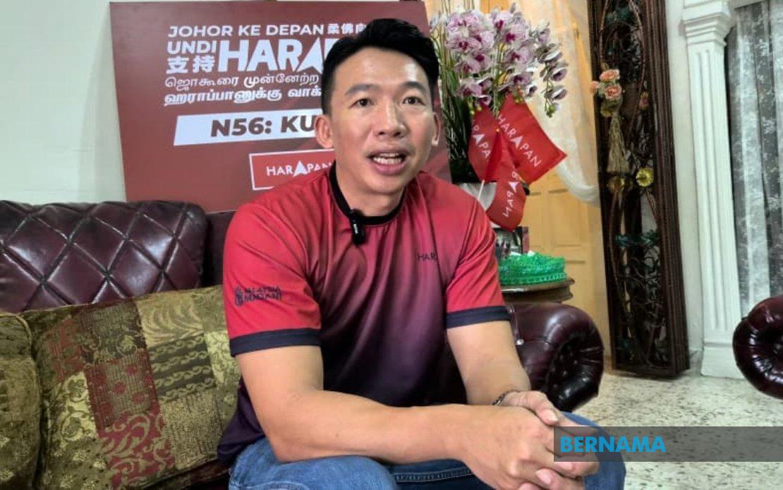 Kukup Candidate Cheah Charts Grassroots Path, Steering Clear of National Politics