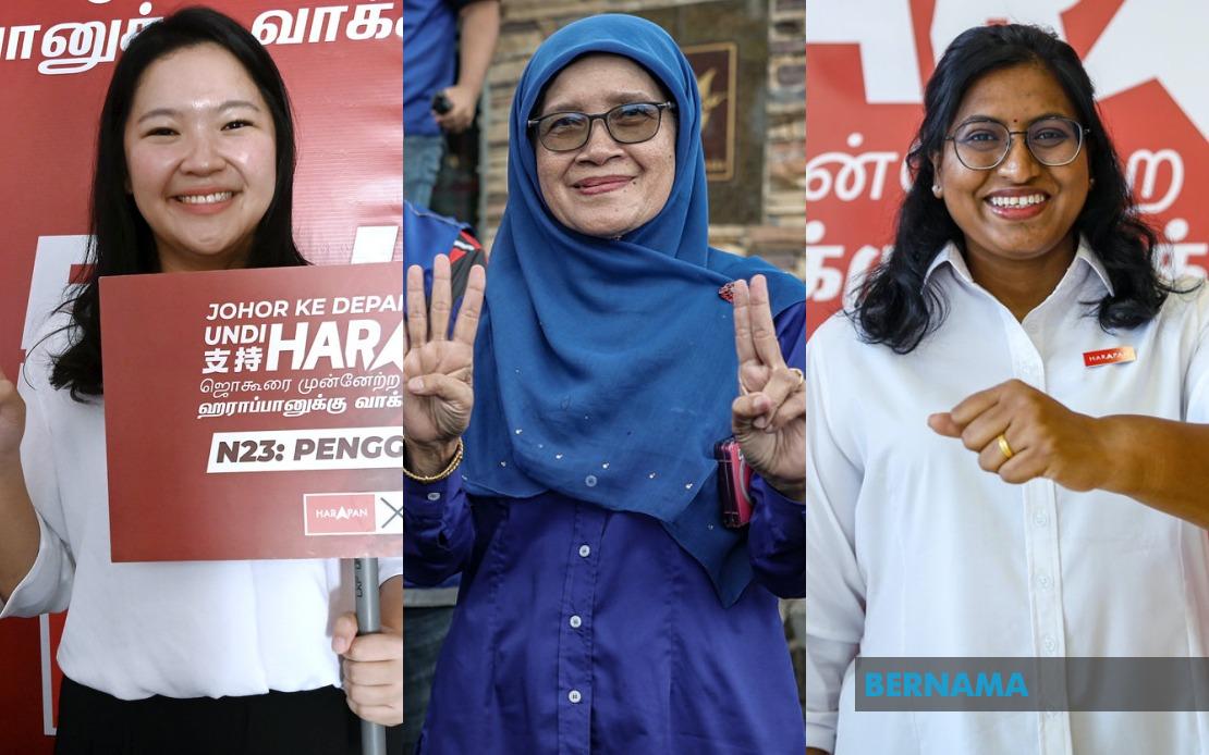 Women Make Electoral Gains in Johor State Election, Though Still Underrepresented