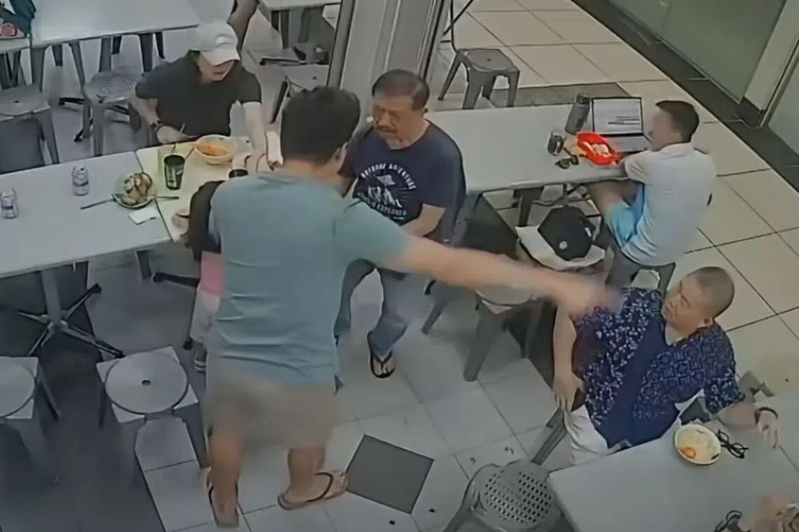 Singapore police investigate incident where elderly man pushed after patting child's head