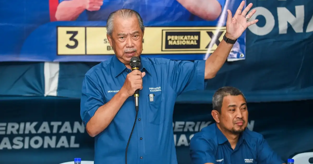 Muhyiddin Links Najib's Potential Release to Johor Election Politics