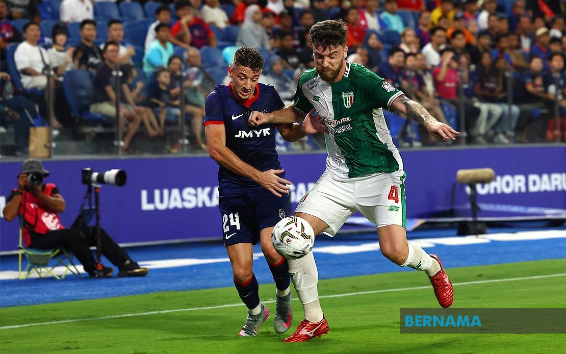 JDT Breaks World Record with 109-Match Unbeaten League Streak, Retains Charity Shield