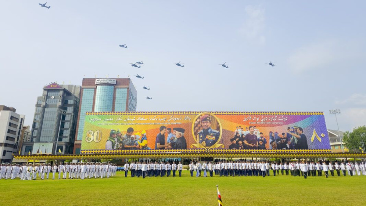 Brunei Readies Grand Parade for Sultan's 80th Birthday Milestone