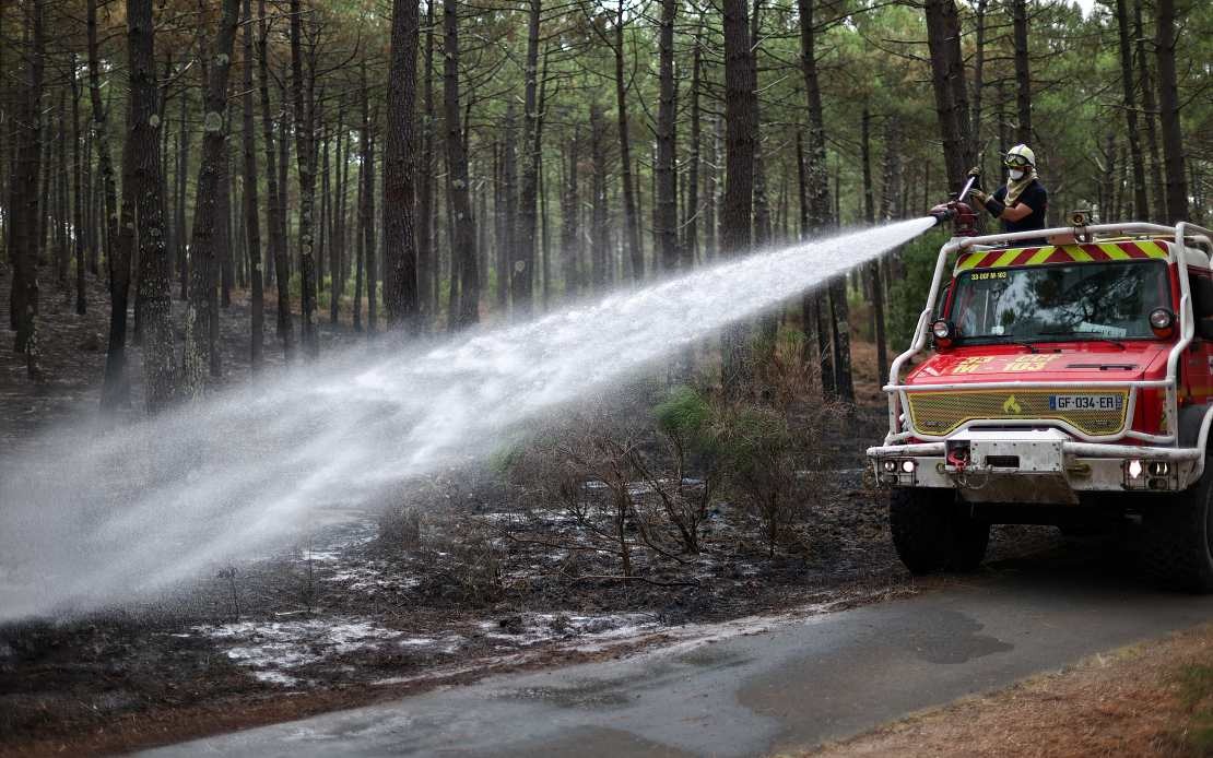 France Arrests Over 300 People Linked to Wildfire Crisis as Gironde Blaze Nears Control
