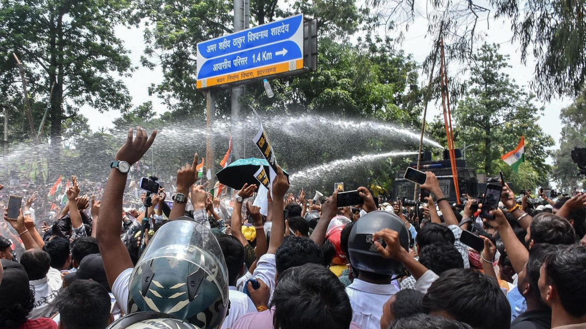 BJP Attacks Student Movement Over Selective Protest Participation