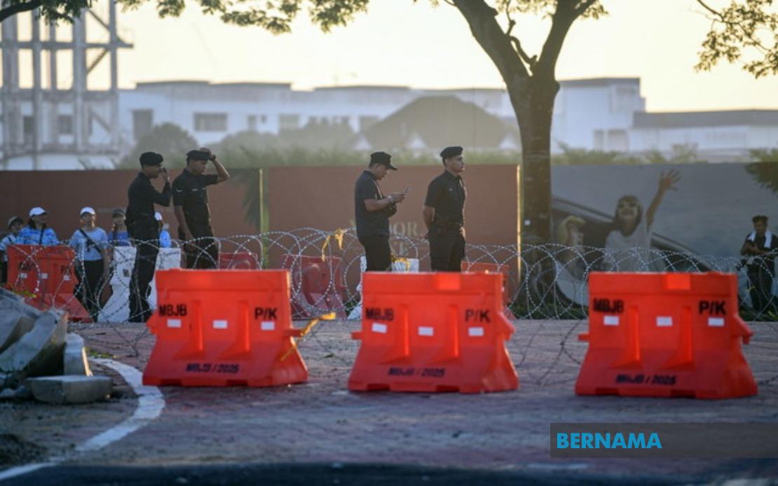 Johor State Election Nomination Process Proceeds Smoothly Under Clear Skies