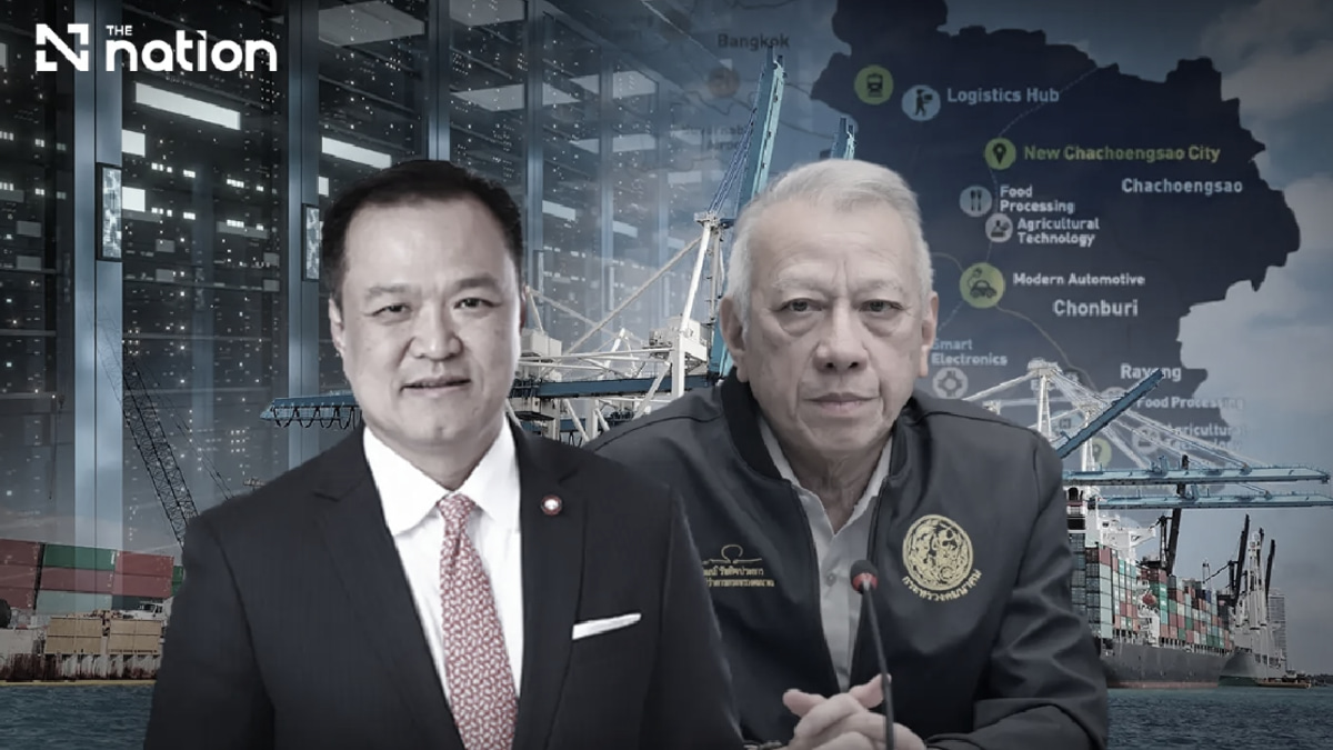 Thai PM Anutin Takes Direct Control of Eastern Economic Corridor to Pivot Strategy Toward Food Security and Data Centres