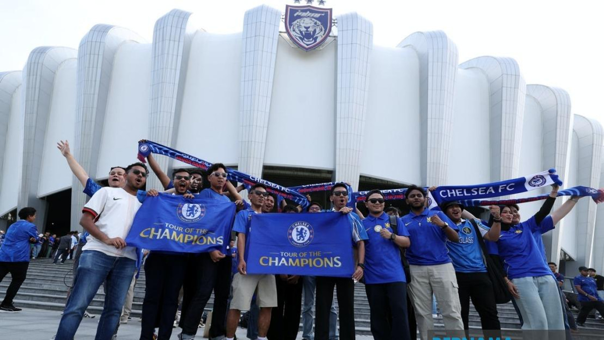 Thousands Converge on Sultan Ibrahim Stadium as Chelsea Prepares for Historic JDT Friendly