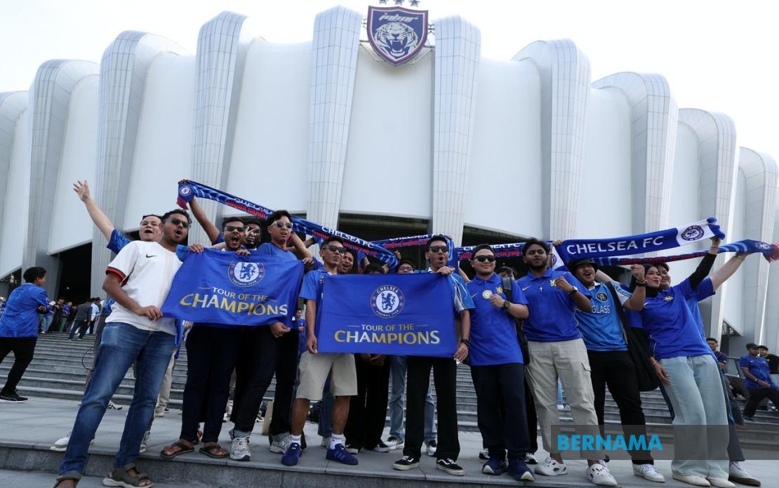 Thousands Converge on Sultan Ibrahim Stadium as Chelsea Prepares for Historic JDT Friendly