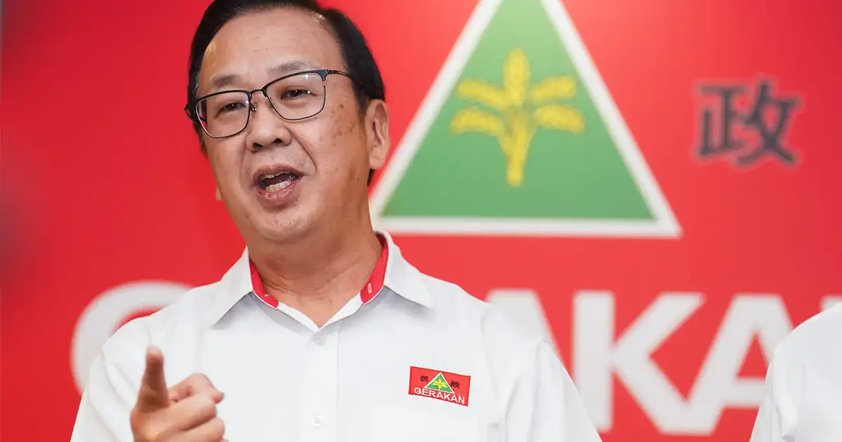 Gerakan Pushes for Pact Cohesion Before Johor and Negeri Sembilan Elections