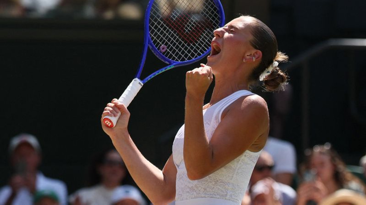 Kostyuk powers past Paolini to claim Wimbledon semi-final berth