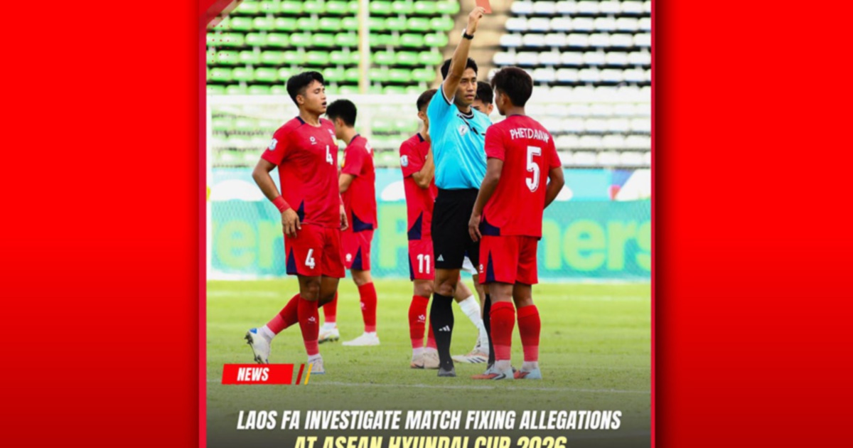 Laos Football Federation Launches Investigation Into Match-Fixing Allegations Involving National Team