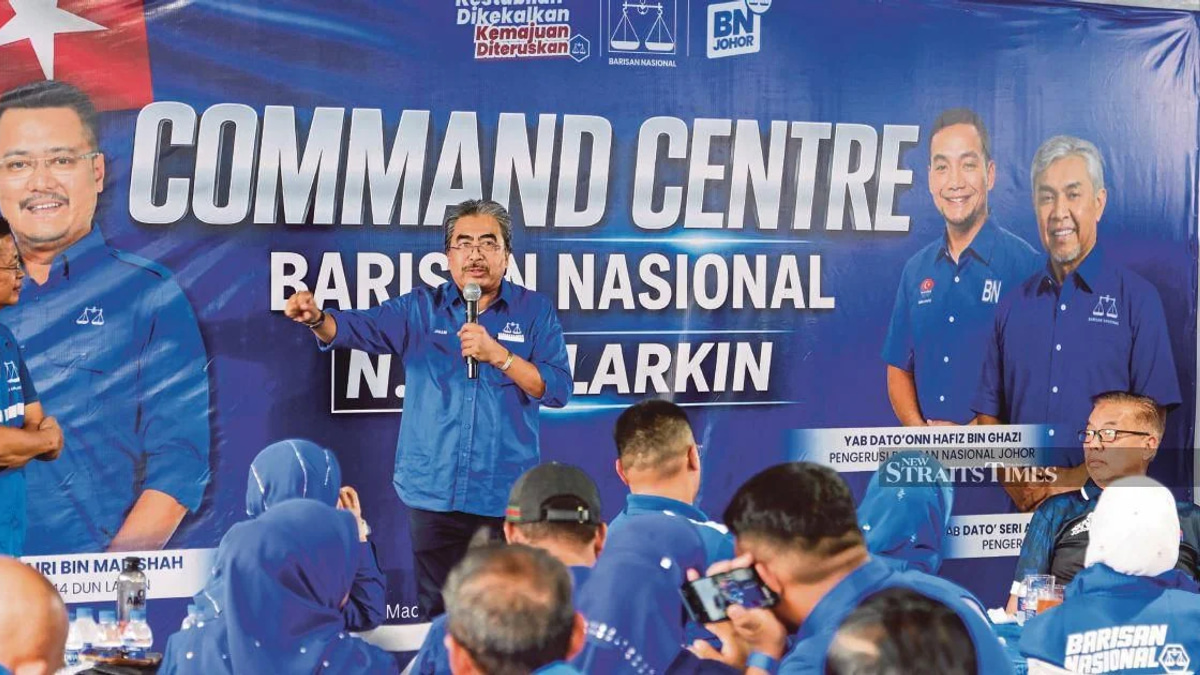 BN must concentrate on voter engagement rather than internal squabbles, Johari tells Johor campaign