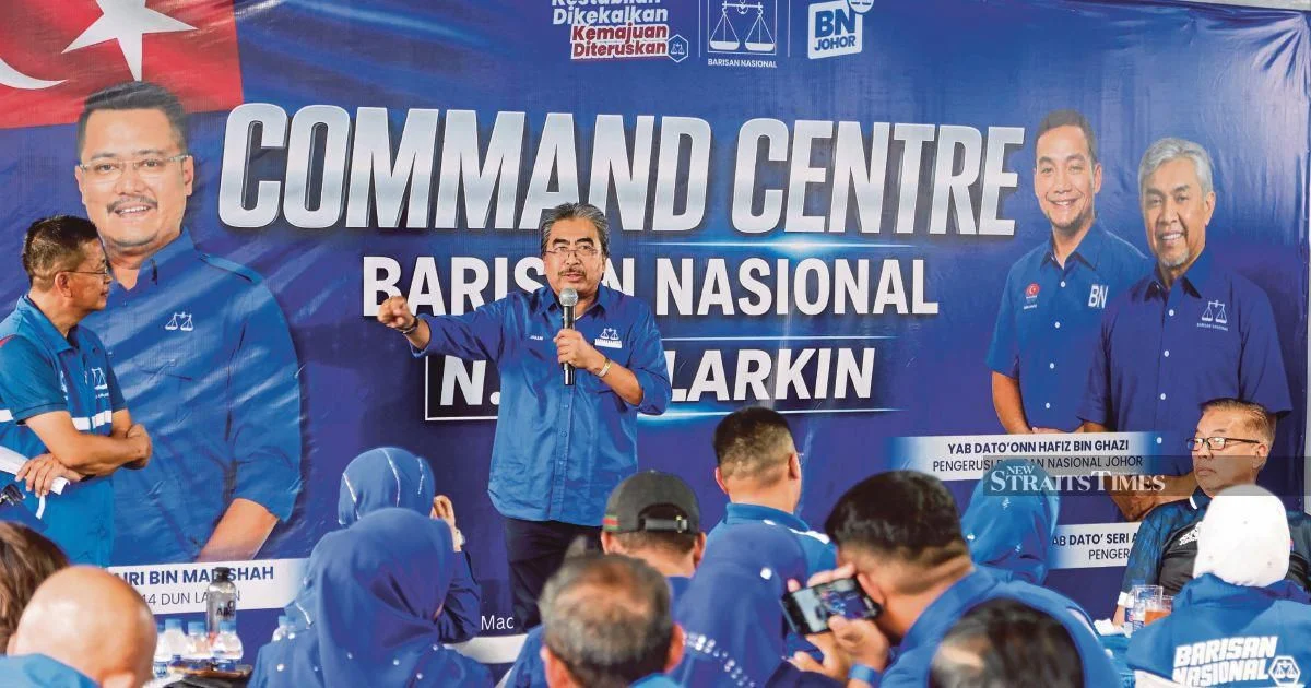 BN must concentrate on voter engagement rather than internal squabbles, Johari tells Johor campaign