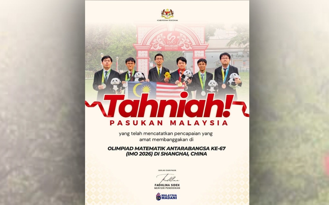 Malaysia Achieves Historic Top 20 Finish at International Mathematical Olympiad 2026
