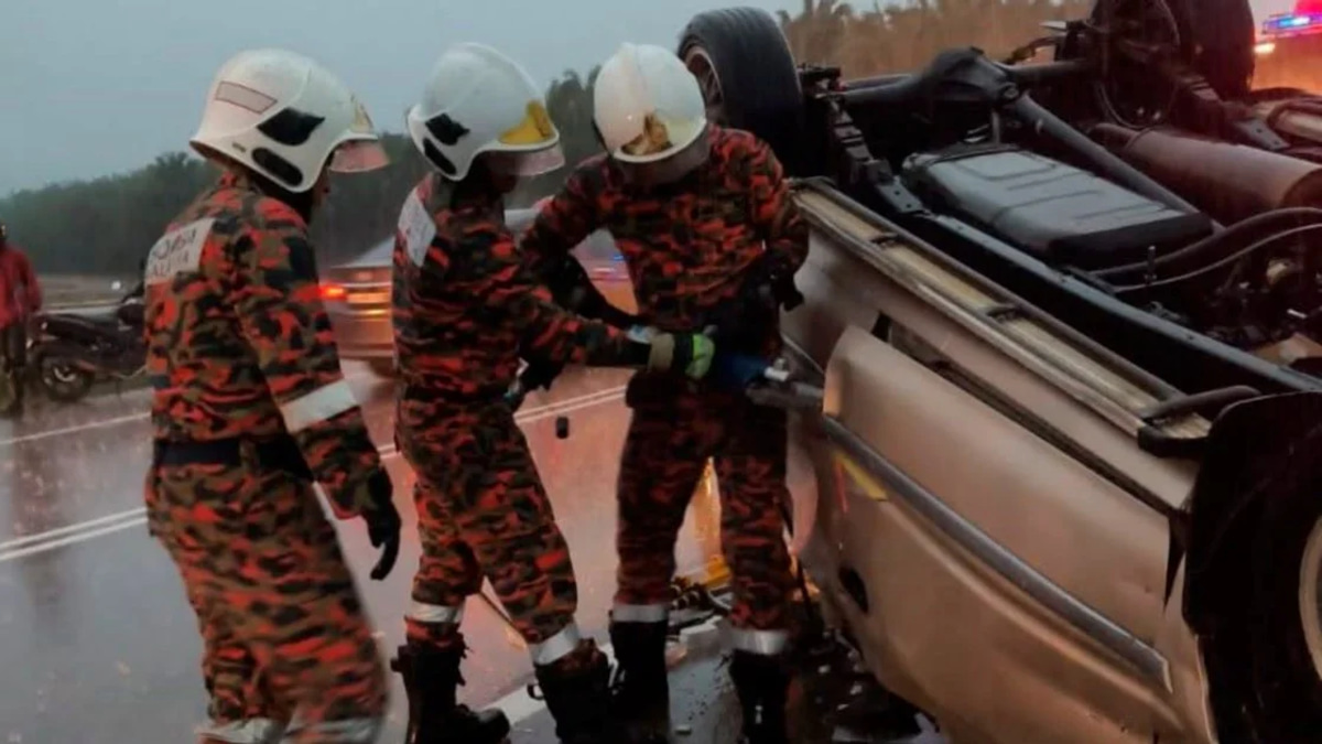 Two Sisters Die in Pair of Tragic Pahang Crashes Within an Hour