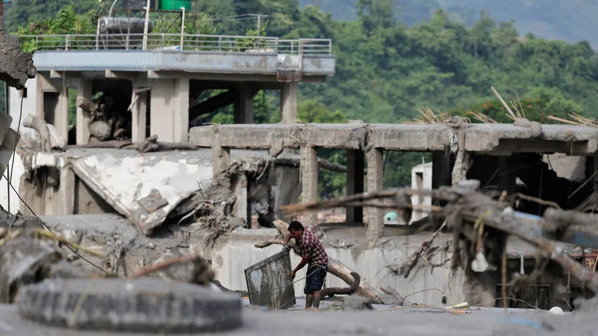 Nepal and China brace for secondary flooding threat as glacier-burst lakes risk catastrophic overflow