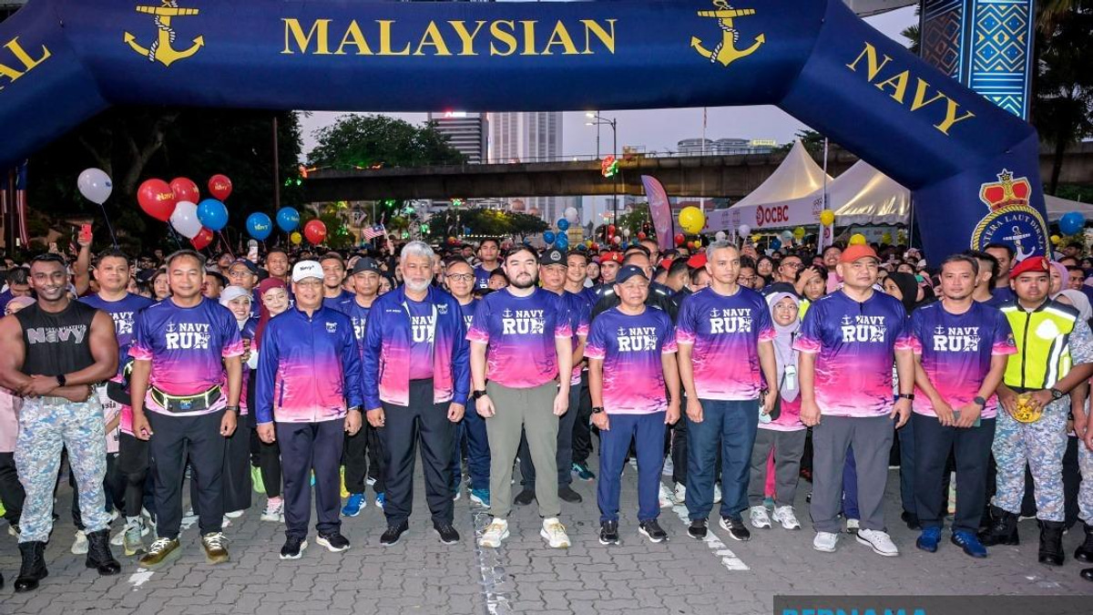 Raja Muda of Selangor Launches Navy Run 2026 with Record 15,000 Participants
