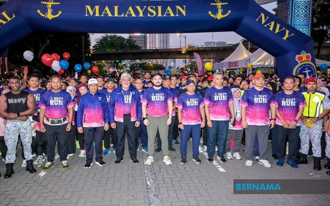 Raja Muda of Selangor Launches Navy Run 2026 with Record 15,000 Participants