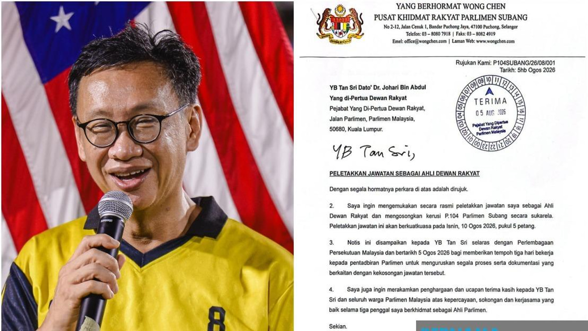 Wong Chen Steps Down as Subang MP After Three Terms