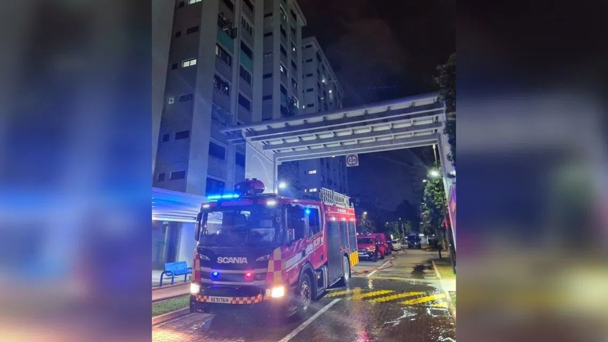 One dead, two firefighters injured in Clementi HDB flat fire