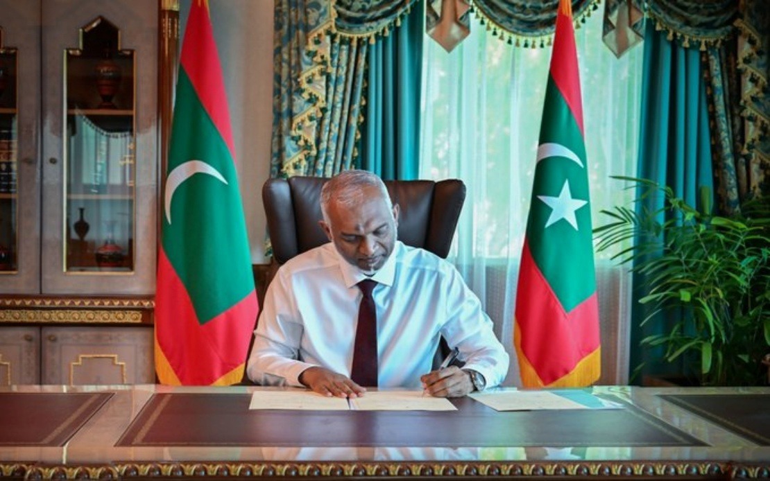 Maldives President Muizzu Reaffirms Ties With Malaysia on National Day