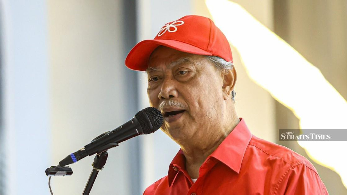 Muhyiddin Breaks Silence on Bersatu Crisis, Claims Conspiracy to Oust Him