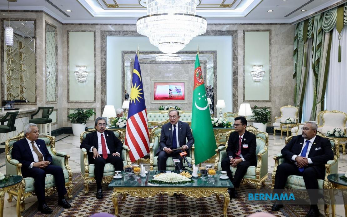 Anwar's Turkmenistan Visit Strengthens Malaysia-Central Asia Energy Ties